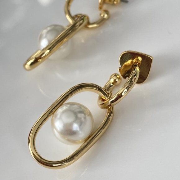NEW Kate Spade Glamorous Strands Pearl Drop Earrings - Picture 5 of 6